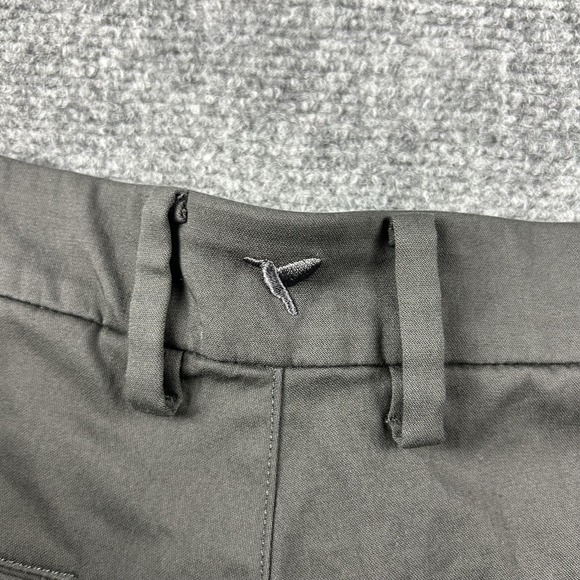 Birddogs Pants Mens 34x32 Gray Chino Slim Fit Lined Stretch Casual Golf Travel - Picture 8 of 10